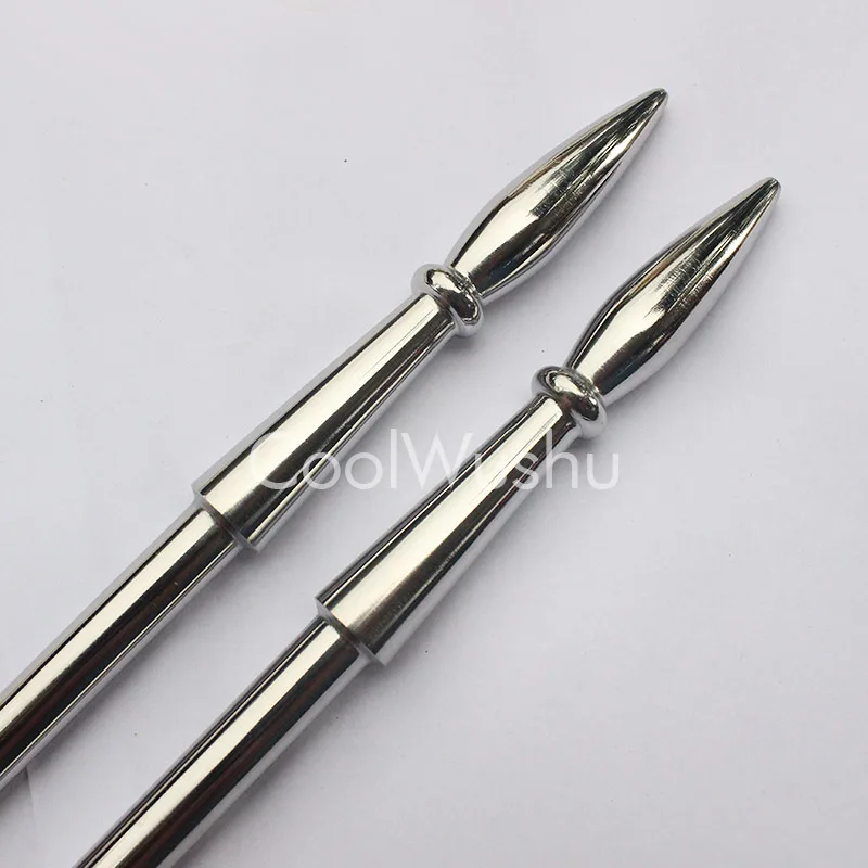 Из нержавеющей стали, ручка Ушу оружия судья ручка кунг-фу Боевые искусства coolwushu 30 см 320 г Пан guan bi