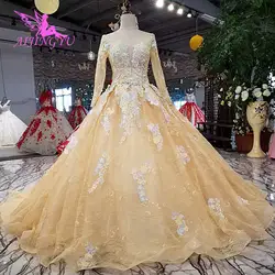 AIJINGYU Свадебные Grown импортные платья Блестящие Южная Африка поезд свадебные дизайнеры онлайн топ свадебное платье для гостей