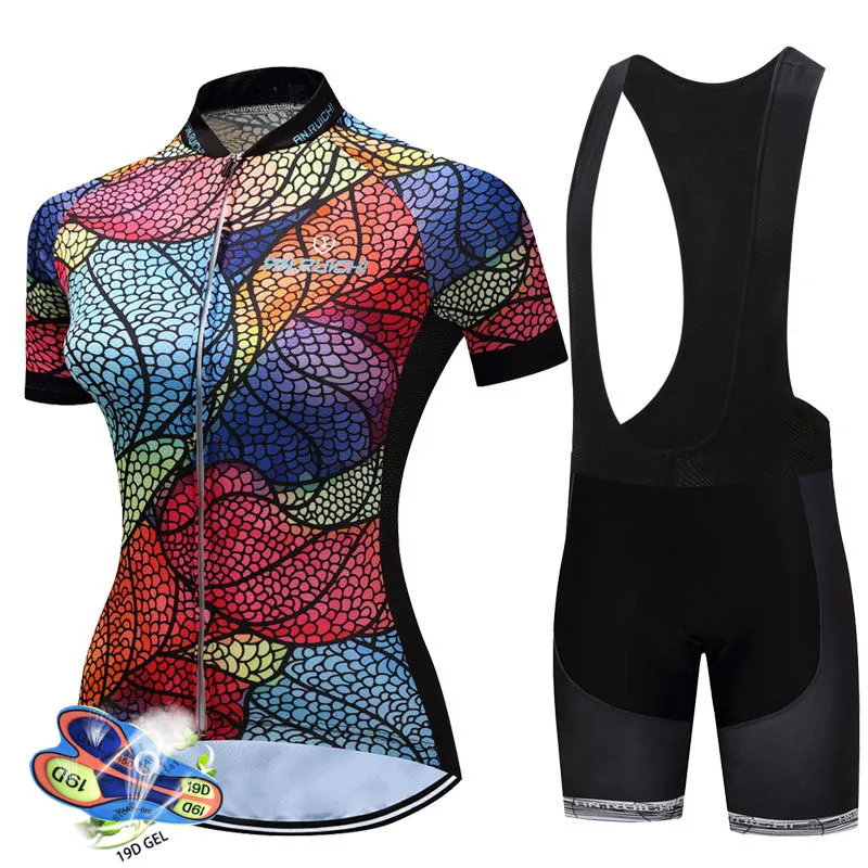 

2019 Cycling Jersey Women Bike Top Shirt Summer Short Sleeve MTB Cycling Clothing Ropa Maillot Ciclismo Racing Bicycle Clothes