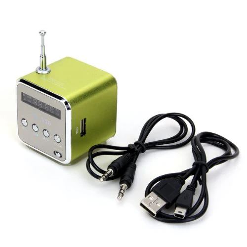 TD V26 Haut Portable Mini et Digital с Micro SD / TF USB FM Vert|portable mini|usb tf fmportable td-v26 |
