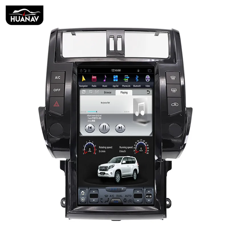 Android 8,1 автомобильный dvd-плеер gps навигация для TOYOTA Land Cruiser Prado 150 2010-2013 авто радио плеер мультимедиа головное устройство