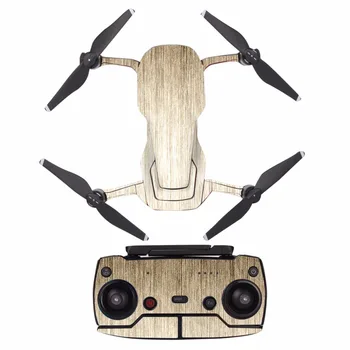 

[A0027] wood style waterproof PVC Decal Skin Sticker For DJI MAVIC Air Drone body protection film+remote Controllers cover