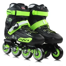 Profesional de Patinaje Adultos Zapatos de Patinaje sobre ruedas de Alta Calidad Estilo Libre de Patinaje Patins Patines De Hockey Sobre Hielo