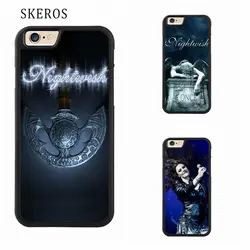 Skeros Nightwish (2) 5 чехол для телефона для iPhone X 4 4S 5 5S 6 6S 7 8 6 Plus 6S плюс 7 Plus 8 плюс # A155