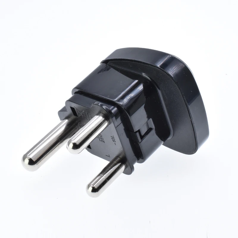 2 шт. Южная Африка преобразования plug Индия Пакистан путешествия зарядки мощность переходник 15A круглый 3 шпильки большой тип м розетки