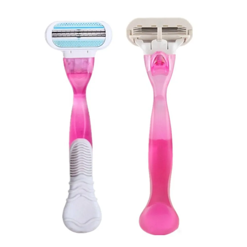 

Manual 3 Layers Hair Removal Tool Body Health Care Depilator Lightweight Hair Remover Female Epilator Razors With Heads