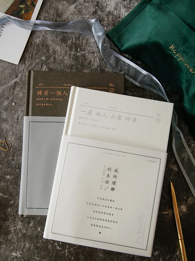 MUMO я понимаю жизнь Тетрадь A5 держатель серии Hardcover с Винтаж блокнот для учебы дневник 1 шт