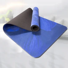 

High Temperature Suede TPE Travel Yoga Mat Non-slip Exercise Fitness Mattress Gymnastics Gym Mats Body Building Pilates Yoga Mat