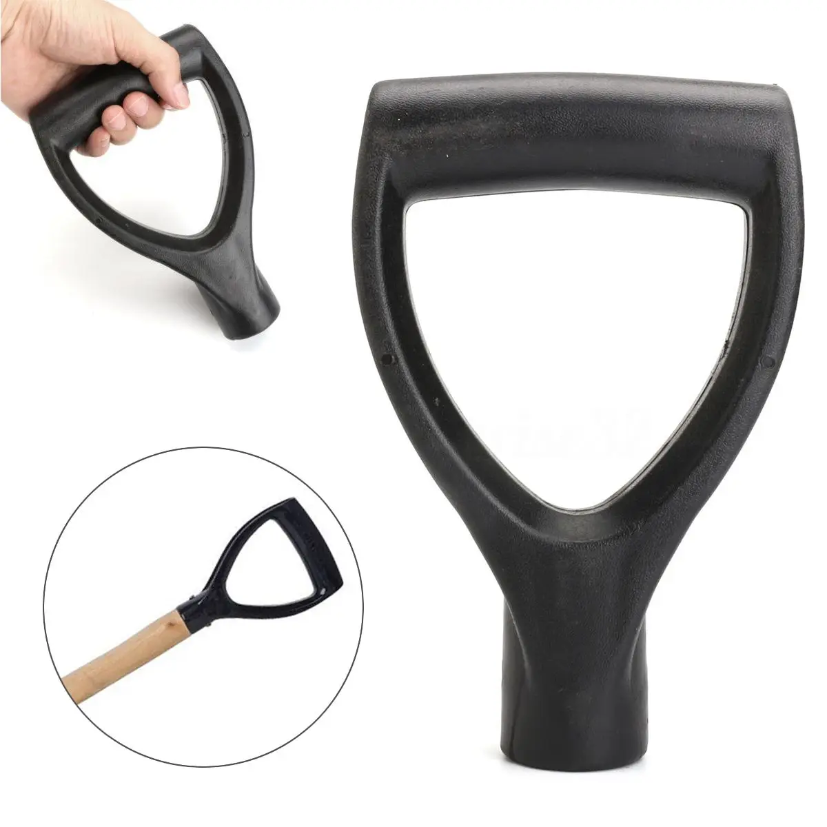 1 X Shovel Handle Replacement Top D Garden Dig For Spade Fork Shovel