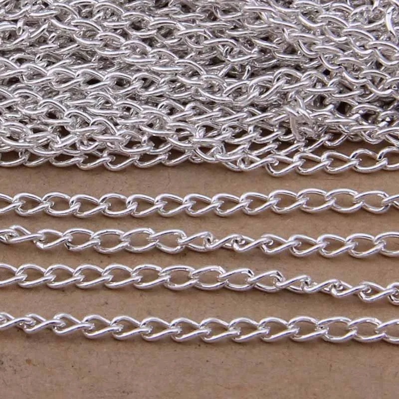 

YAGE 5M Long Open Link Ring Extended&Extension Jewelry Chains Tail Extender For DIY Jewelry Making Necklace Accessories 2*3mm