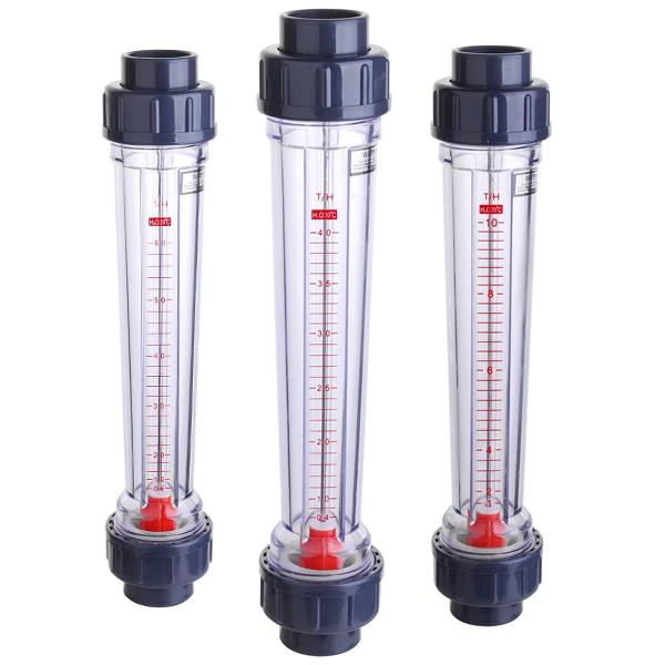 Liquid flow meter plastic pipe flow meter DN32 series sewage treatment