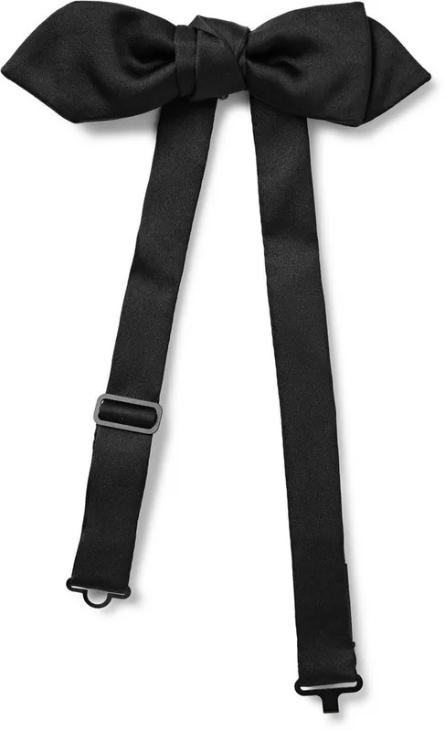 Black 50 Sets Bow Tie Clip Hardware Cravat Clips Hook Fastener For Necktie St… 