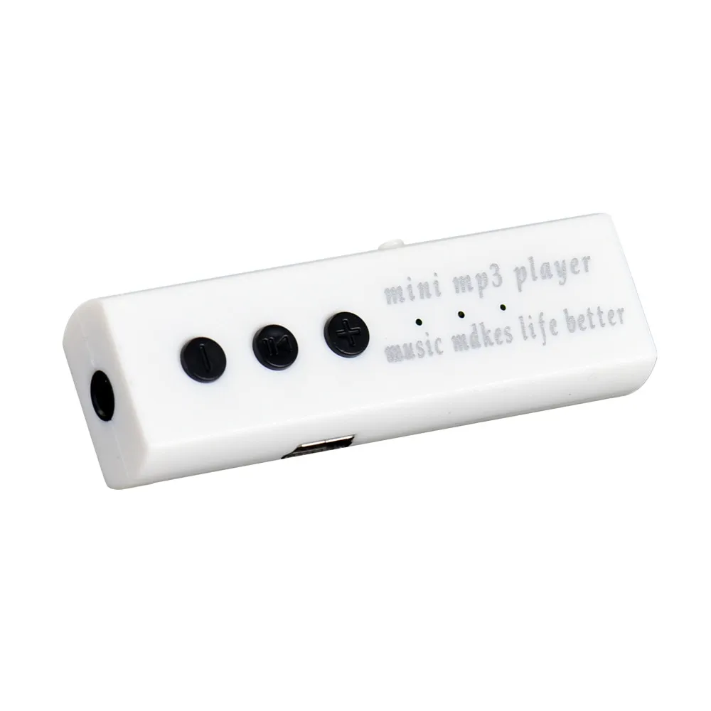 Модный USB мини MP3-плеер с зажимом, поддержка 32 ГБ, слот для карт TF, цифровой мини USB MP3 музыкальный медиа, детский аудио MP3 музыкальный плеер, музыкальный Co