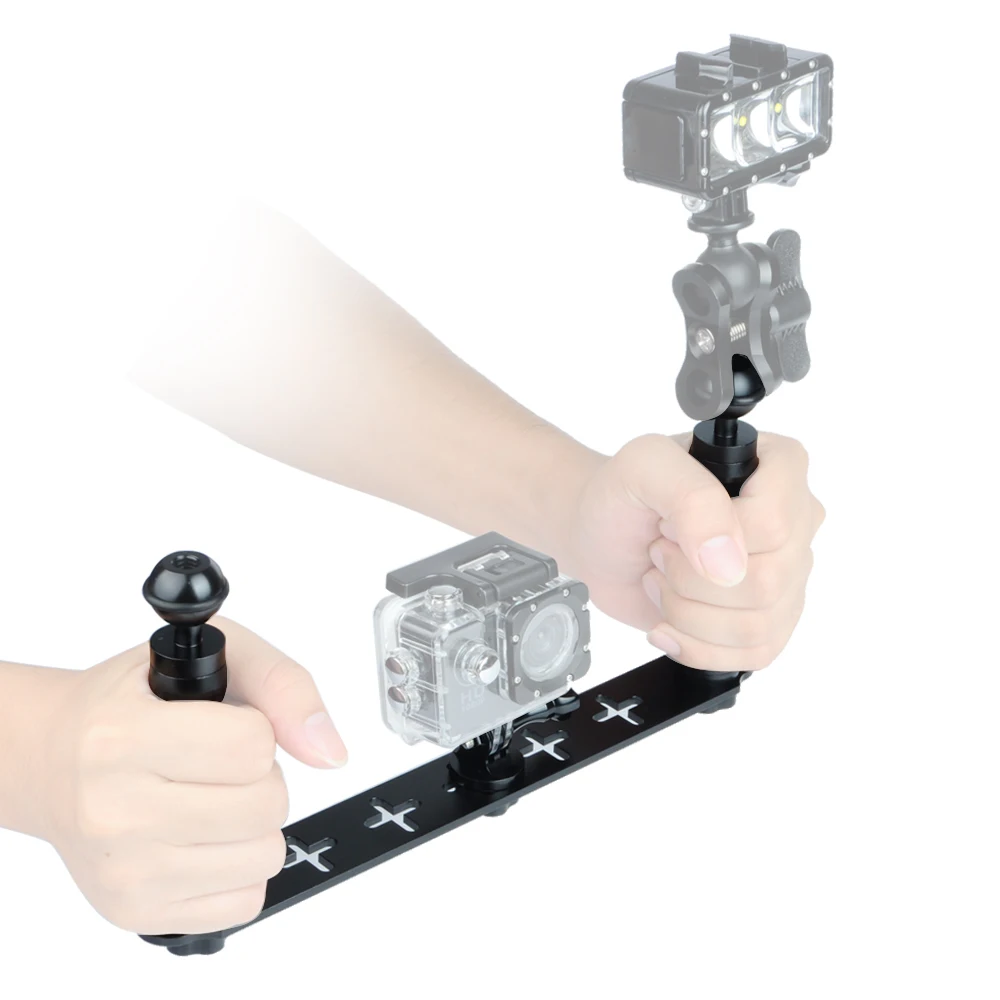 Handheld Handle Hand Grip Stabilizer Rig Underwater Scuba Diving