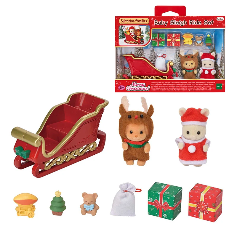 Sylvanian Family пушистый кукольный домик игровой набор фигурки ограниченная серия