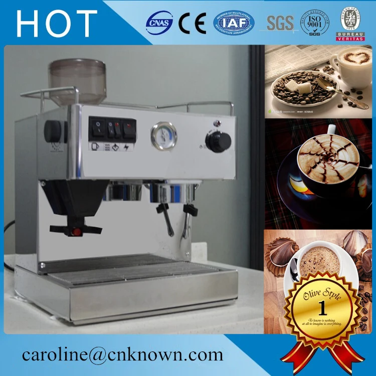

220V Professional Single Pump Full-automatic coffee machine Espresso coffee machine coffee maker