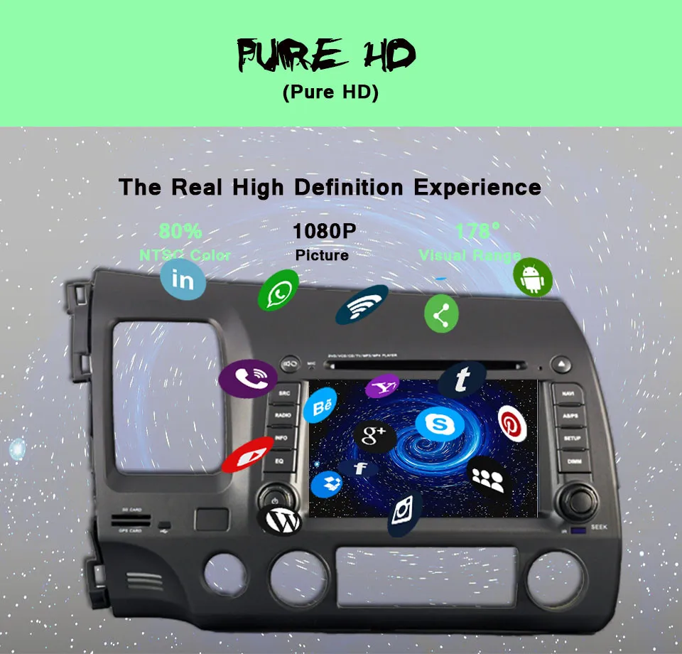 Sale 4+64GB Android 9.0 CAR DVD FOR HONDA CIVIC 2006-2011 car audio gps player FD stereo aux input head unit Tape recorder 5 Sale 4+64GB Android 9.0 CAR DVD FOR HONDA CIVIC 2006-2011 car audio gps player FD stereo aux input head unit Tape recorder 5