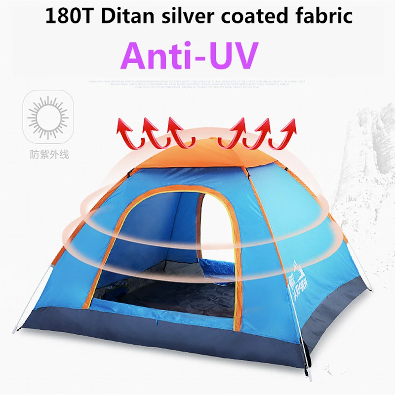 200*200*125cm Portable Beach Tent Waterproof Fishing Shelter pup 