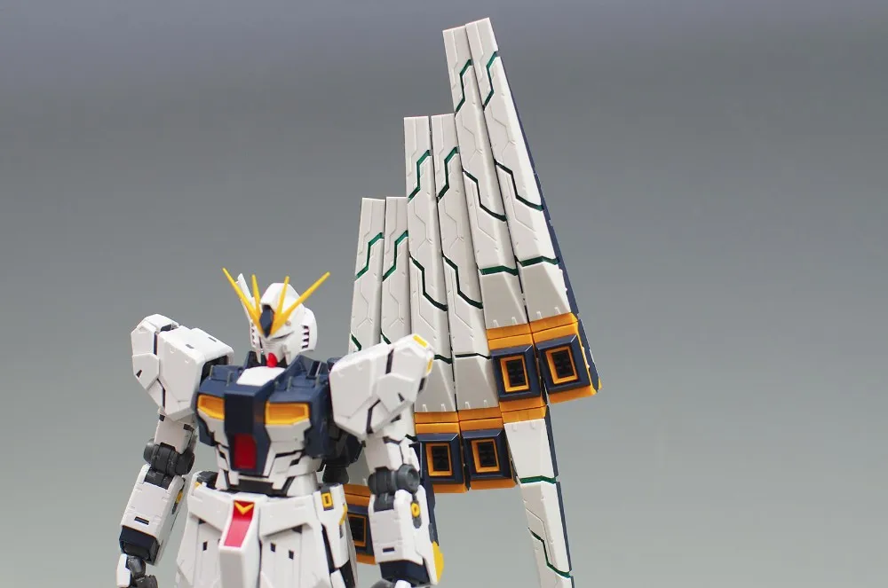 BTF двойной плавник Воронка пользовательский блок для Bandai MG 1/100 RX-93 Nu v Gundam Ver. ka