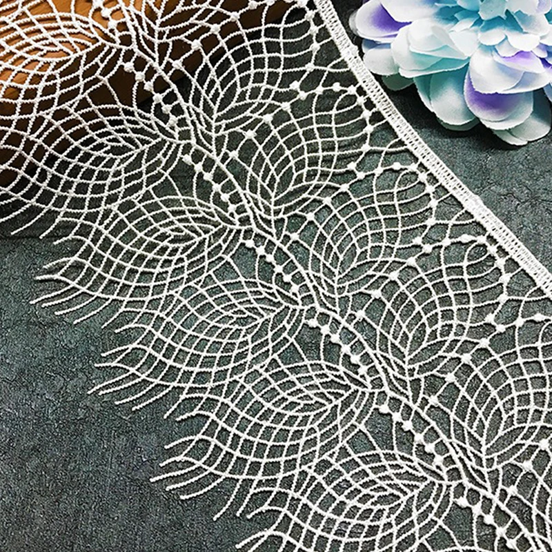 

Exquisite Embroidery Lace Fabric Cuff Skirt Decorating Accessories Practical Polyester DIY Handcraft Dress Sewing Supplies