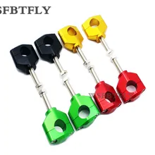 28 мм заготовка руль Толстая ручка крепежи на перекладине зажим для Kawasaki KX125/250 2006-2008 KXF250/450 2006- 09, 10, 11, 12, 13 лет