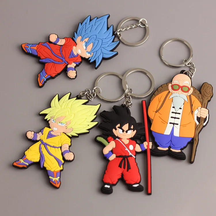 Новый Драконий жемчуг Z Goku Супер SaiYan Пробуждение Гохан отец стволы Вегета ПВХ