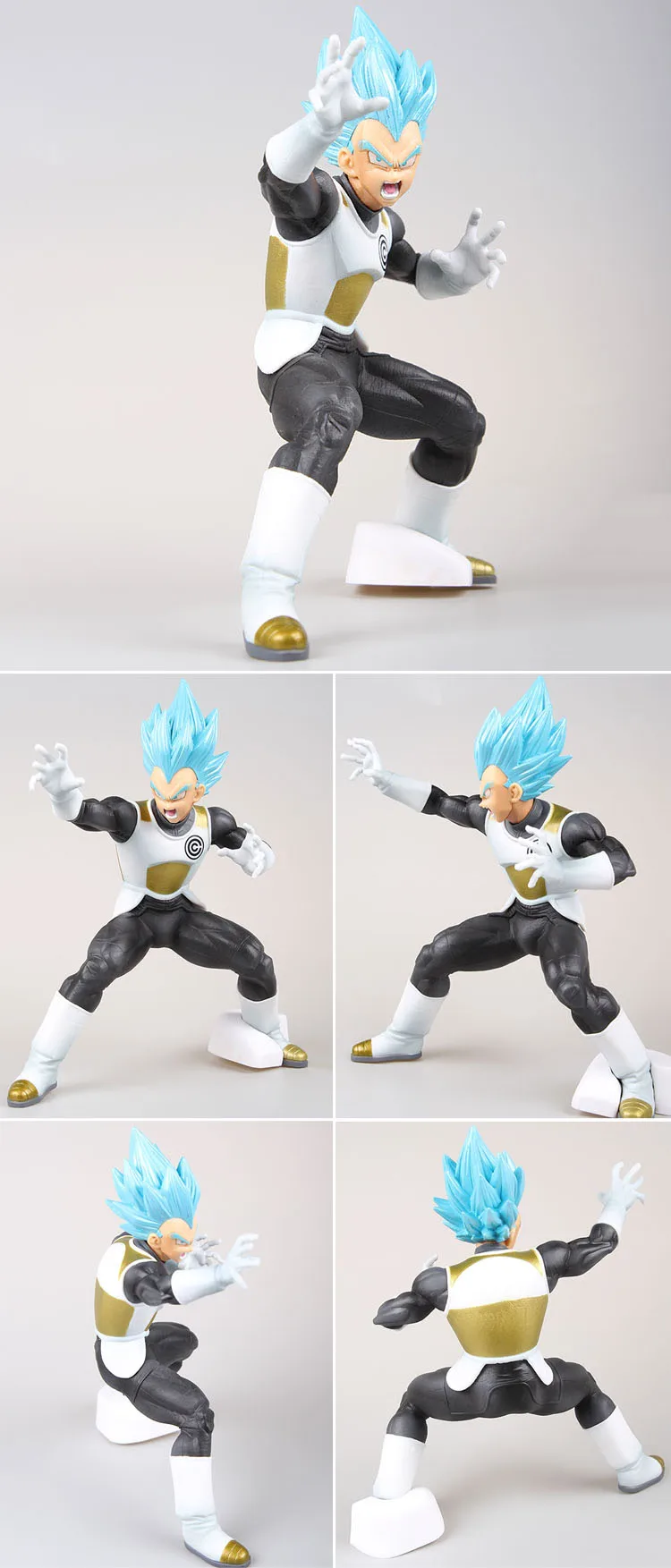 100% оригинал Banpresto Chouzetsu Gikou Коллекция Рисунок-Супер Saiyan Бог SS Goku Vegeta Vegetto из "Dragon Ball супер"