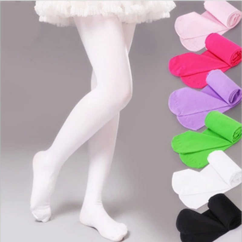 Pantimedias de bebé tutú para baile, mallas de terciopelo, pantimedias
