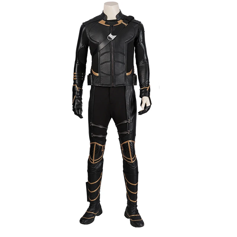 Avengers Endgame Hawkeye Cosplay Costume Clinton Francis Barton Battle suit Full Set