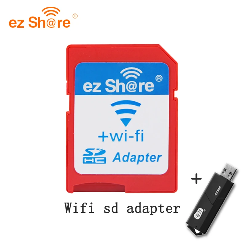 Ez Share wifi Sd Card Adapter class10 sdhc Wireless for Micro Sd Memory Card reader flash