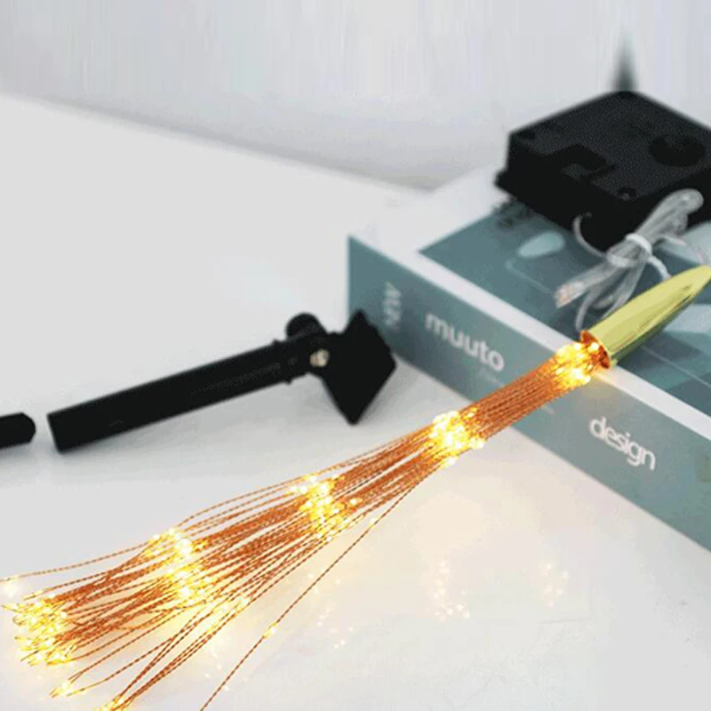 Jardim ao ar Luzes de Fadas Fogos de Artifício Luz da Corda Solar Livre Pendurado Starburst Fada Natal Ano Novo Iluminação 200 Led Luz 7 pendurado starburst fada luz da corda natal ano novo iluminação