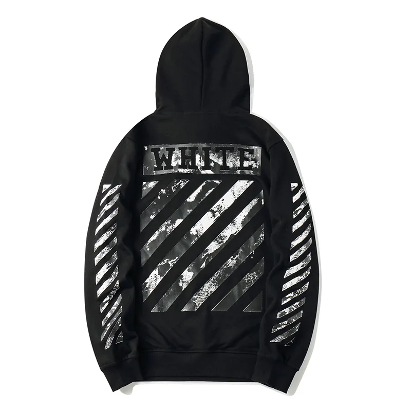 

off white long sleeve hoodie harajuku Sweatshirt hip hop