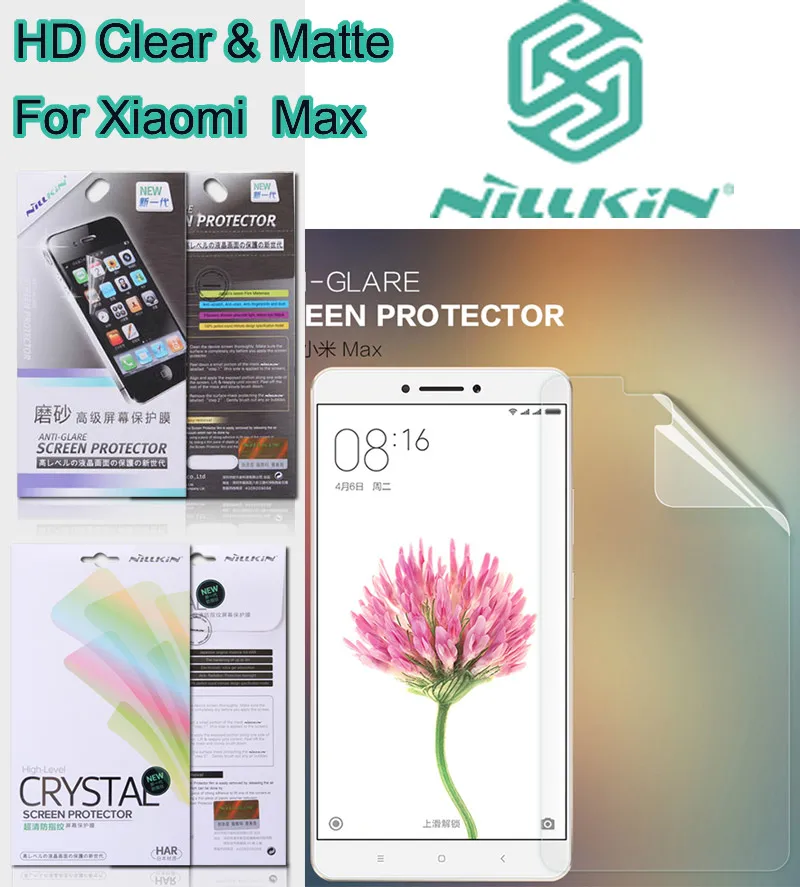 

Nillkin Matte Clear Screen protective film For Xiaomi Mi Max 3 Max3 2 Transparent protector guard Anti-Glare Anti-fingerprint
