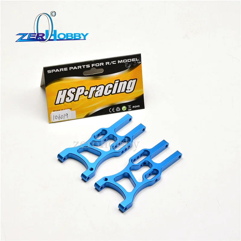 HSP RACING UPGRADES PARTS ALUMINUM FRONT LOWER SUSPENSION ARM 106019 FOR HSP 1/10 SCALE EP BUGGY 94107 94107PRO 94107TOP VFN 