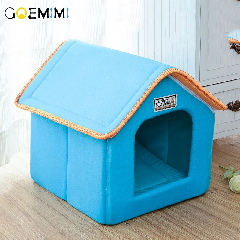  Winter Warm Cat Cave House Pet Bed Pet Dog House Lovely Soft Suitable Pet Cushion Cat Bed House Dog