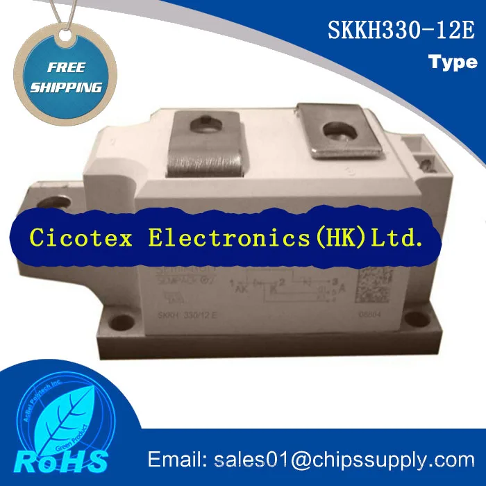 

SKKH330/12E THYRISTOR DIODE MODULE 330A 1.2KV SKKH33012E IGBT 1200V SKKH330-12E SKKH330/12 E SKKH 330/12E SK KH330/12E