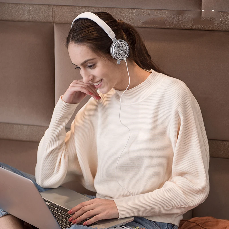 Оригинальные Наушники Philips SHM7110U с проводным управлением микрофоном стереозвуком