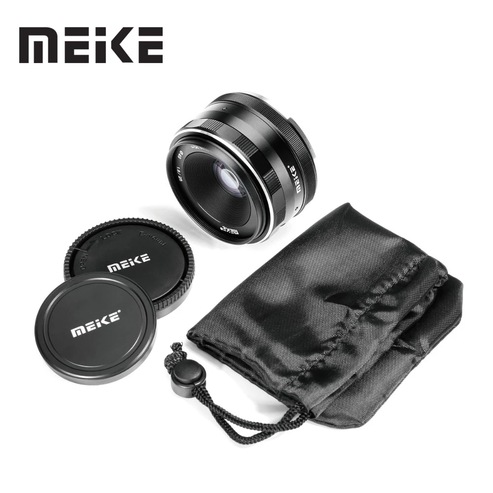 Meike 25 мм f1.8 Широкий формат объектив Ручной APS C для sony байонетное крепление типа Е