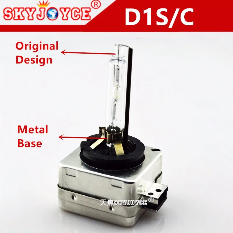 2x D1C D1S xenon hid bulb Replacement 35W12V HID XENON lamp bulb D1S 6000K 8000K 4300K 5000K metal claw D1CS styling halogen
