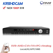 16 Channel 1080P Hybrid XVR for AHD CVI TVI DVR AHD H 960H D1 P2P IP