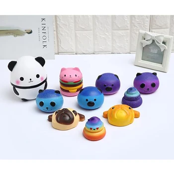 

Flying Unicorn Pony/French Fries/Hamburger/Animal/ Slow Rising Squishy Scented Funny Anti-Stress Gift Toys