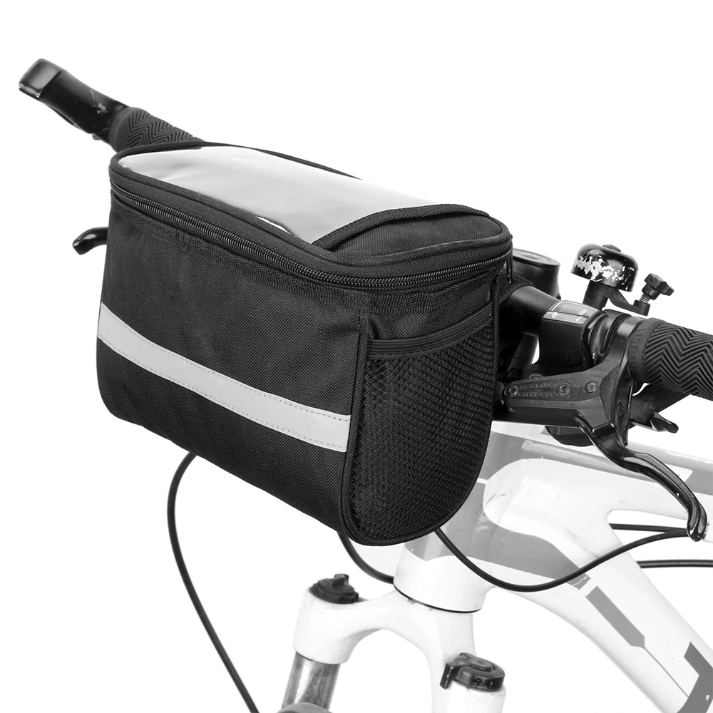 Best Cycling Bag Bike Bicycle Insulated Front Bag MTB Bike Handlebar Bag Basket Pannier Cooler Bag with Reflective Strip 13 Best Cycling Bag Bike Bicycle Insulated Front Bag MTB Bike Handlebar Bag Basket Pannier Cooler Bag with Reflective Strip 13