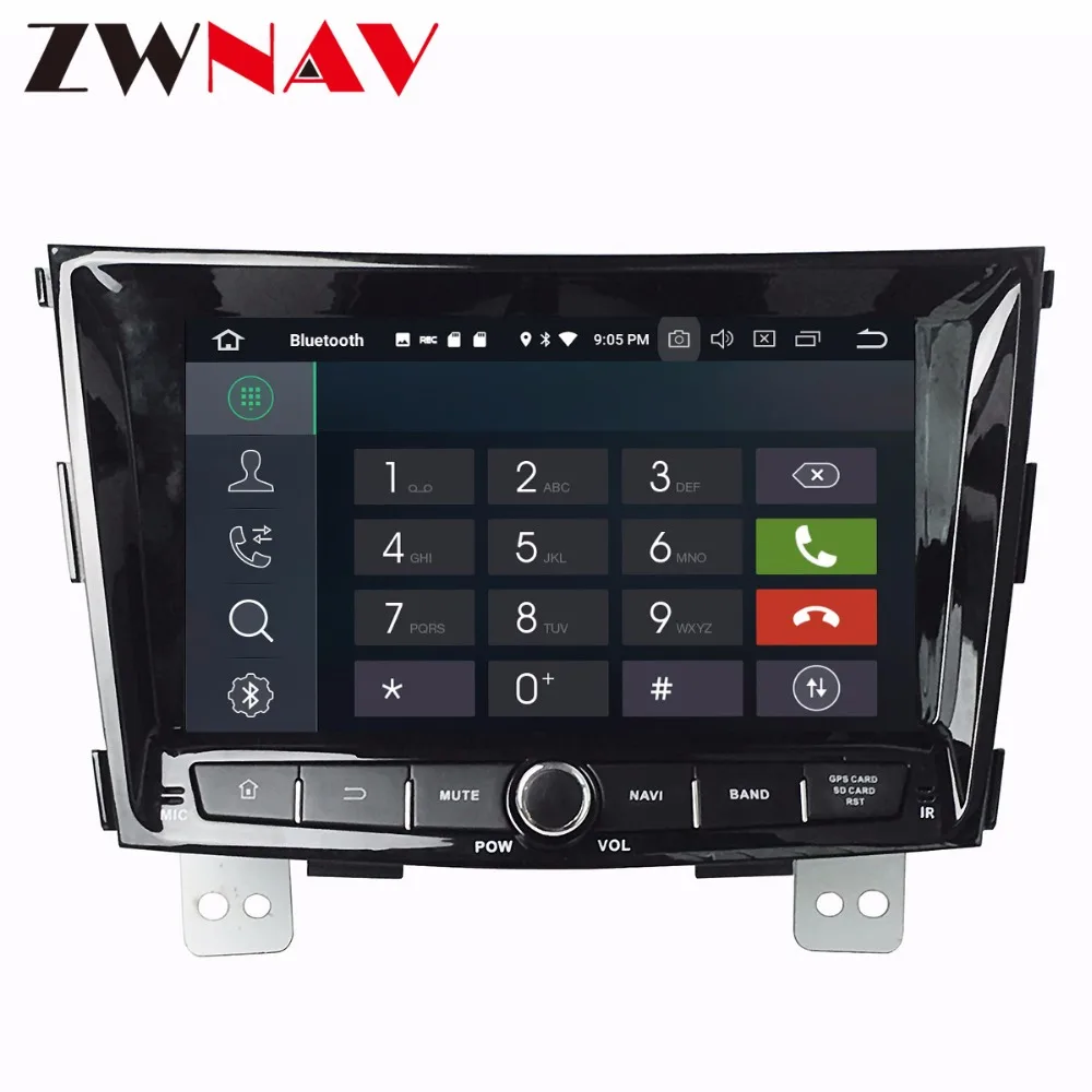 Cheap IPS Screen 4+32G Android 8.0 Car multimedia Player head unit For Ssangyong Tivolan 2014 With GPS Navigation Radio auto stereo 5
