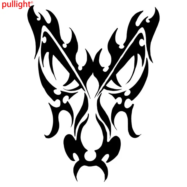tribal dragon head vinyl car stickers decals motorcycle accessories