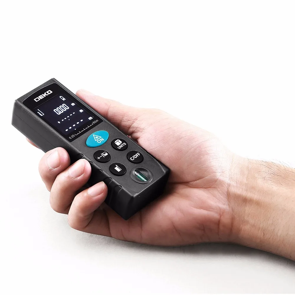 Портативный лазерный дальномер DEKO LRD 50 м 70 100 м|Лазерные дальномеры| |