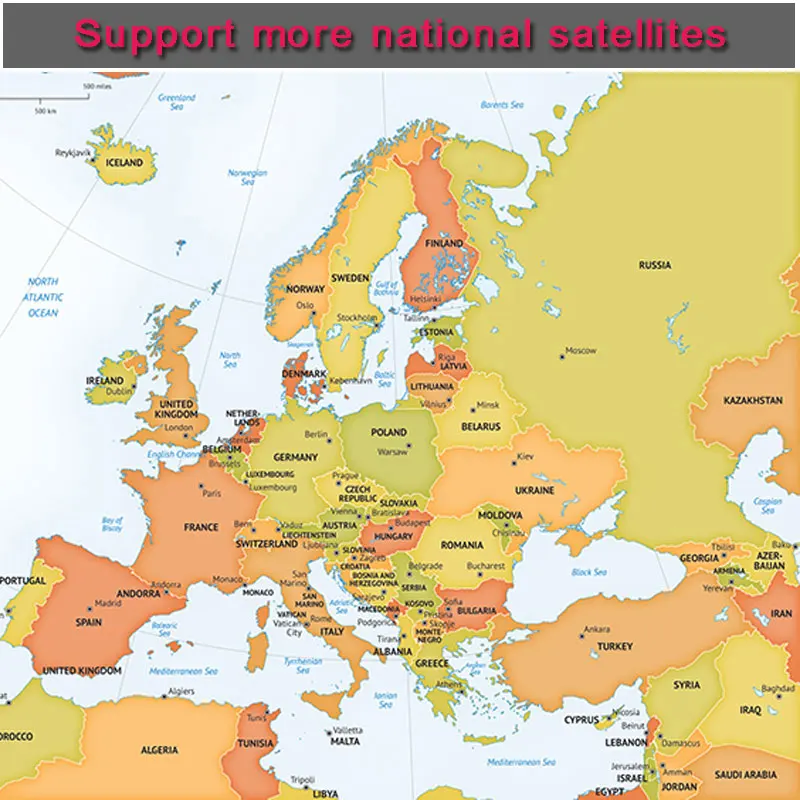 Spain receptor satellite receiver cccams lines for 1 year spain portugal stable for freesat v7 DVB-S2 cccam satellite europe