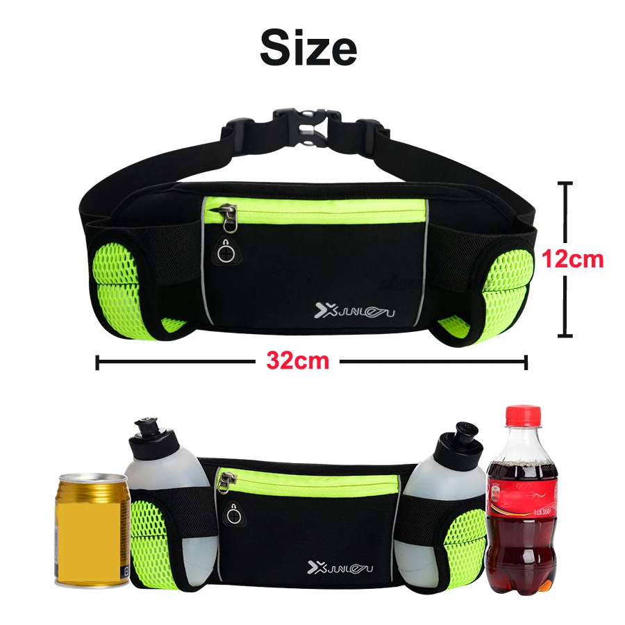 Беговая поясная сумка с бутылками для воды Trail Gym Mobile Bags гидрационный ремень сумки для бега, фитнеса спортивный поясной кошелек