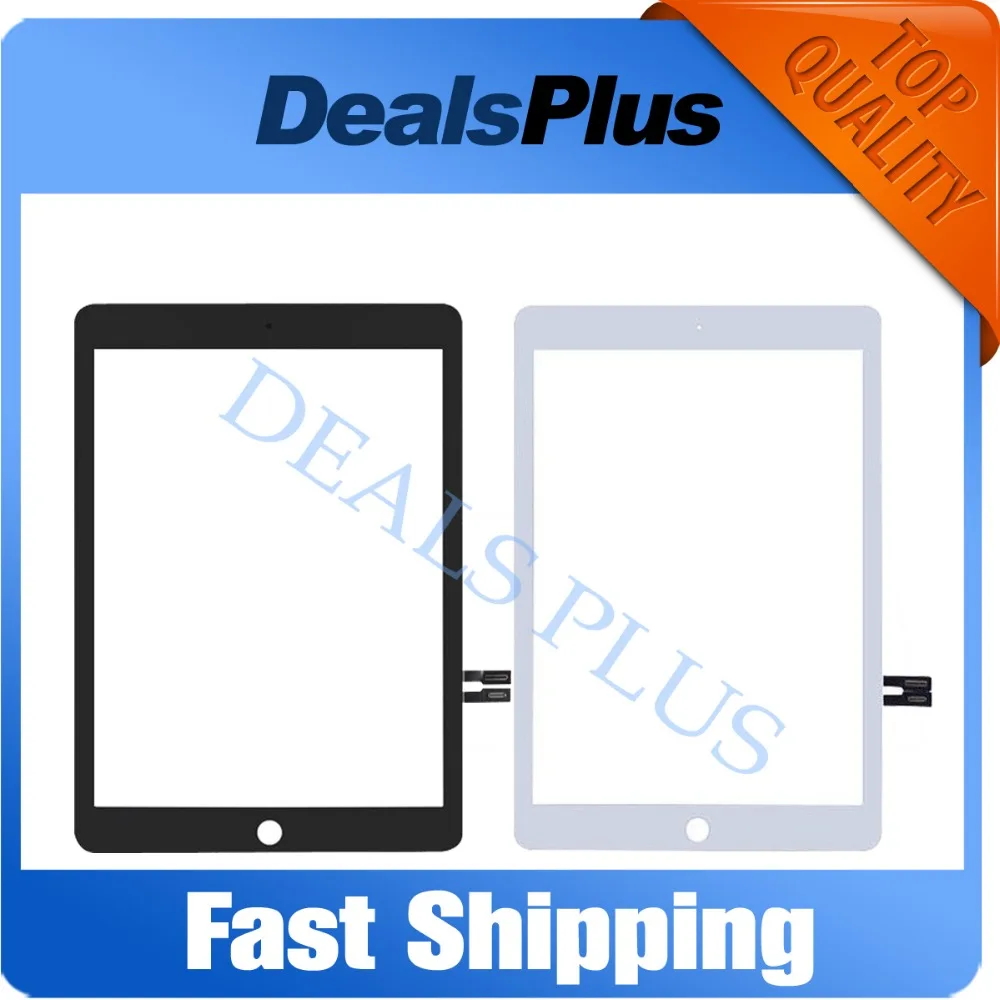 Replacement New Touch Screen Digitizer (No Home Button) For iPad 9.7 (2018 Version) For iPad 6 6th Gen A1893 A1954 Black White