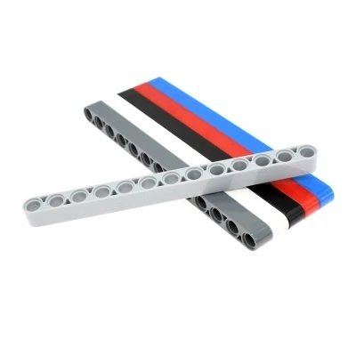 

10PCS Technic Parts Liftarm 1x13 Thick Bricks High Quality Studless Beams Compatible With LegoINGlys Bulk Building Blocks 41239