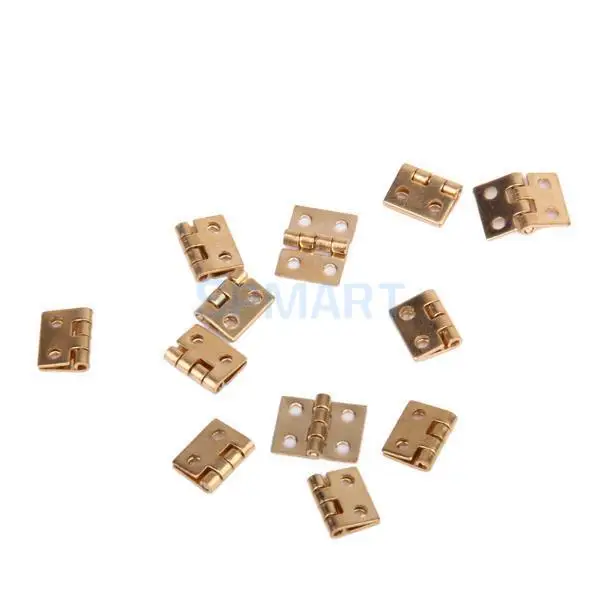 Dolls House Hardware Square hinge & screws Dollhouse miniature